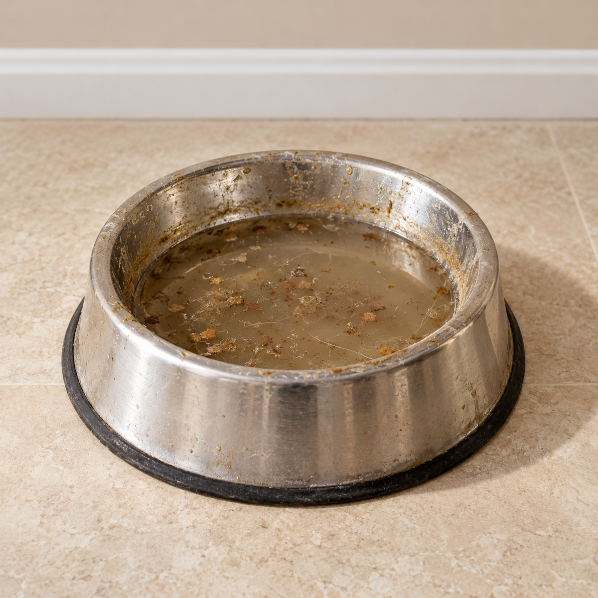 Steel Bowl After 1 Week